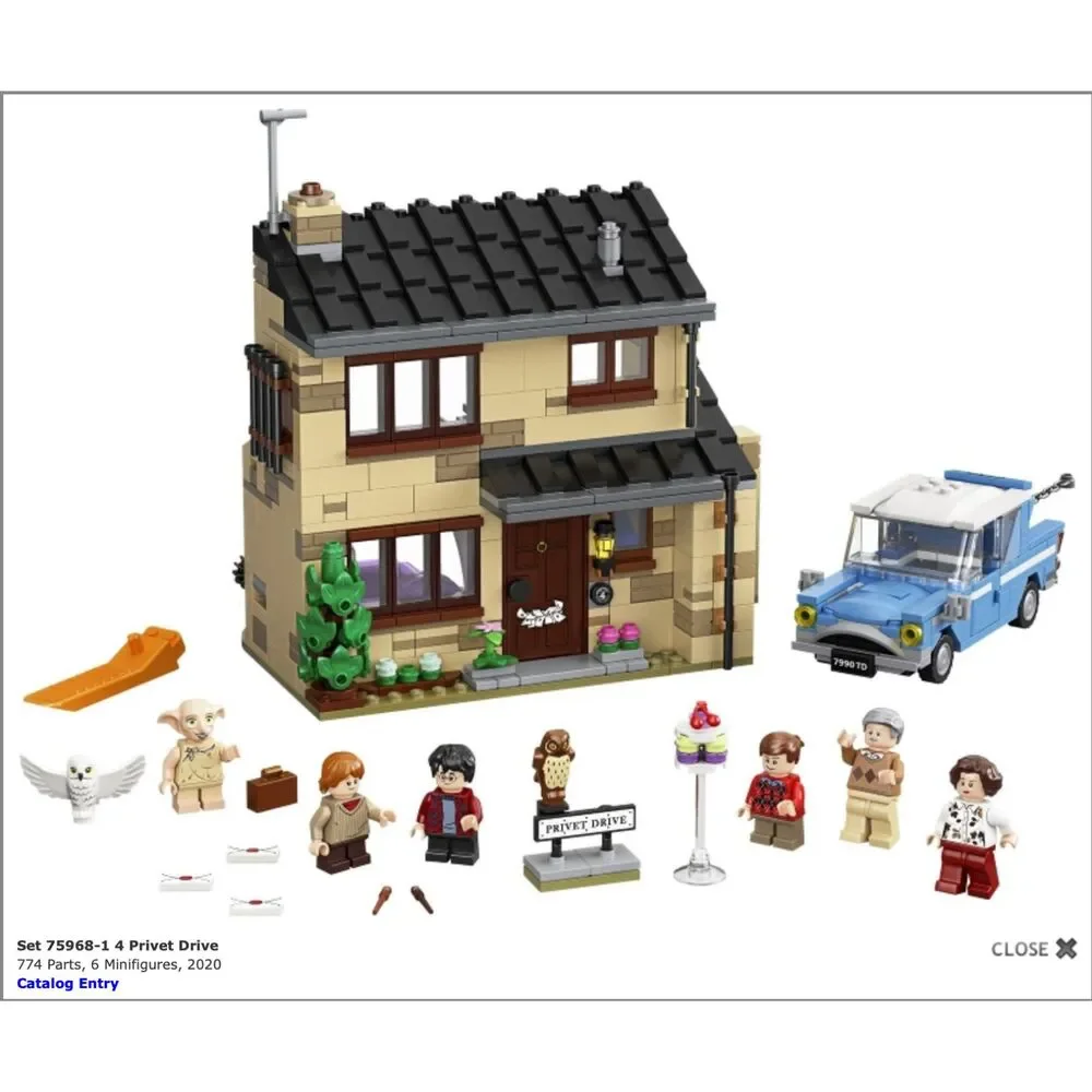 75968 4 Privet Drive Lego set